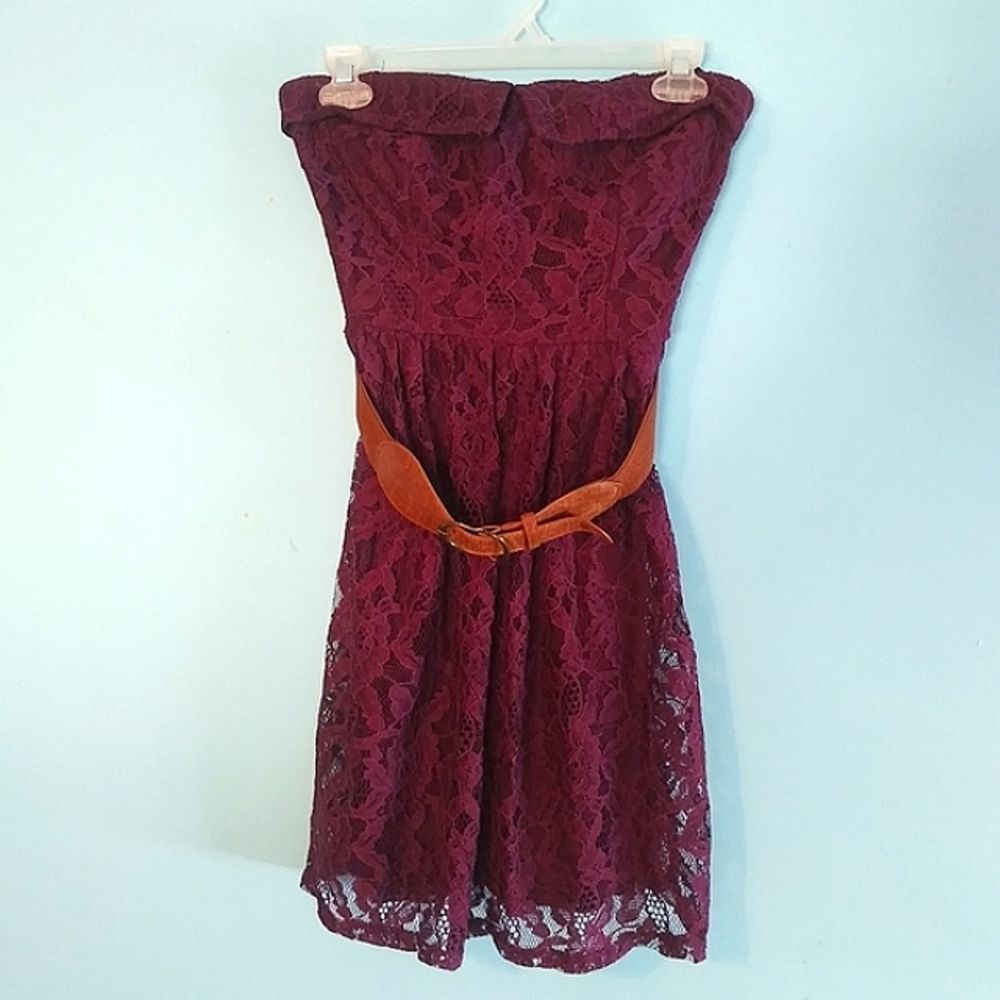 Deb strapless dress
